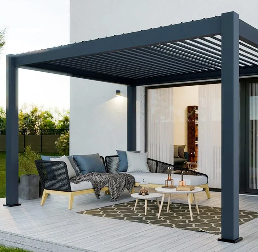 Pergola bioclimatique Maroc